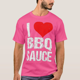 Camiseta Adoro Barbecue Molho Engraçado Molho De CHURRASCO