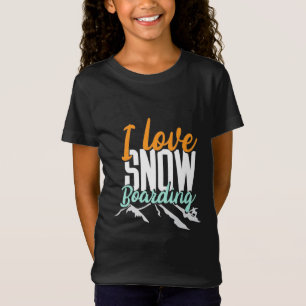 Camiseta Adoro Barco de Neve