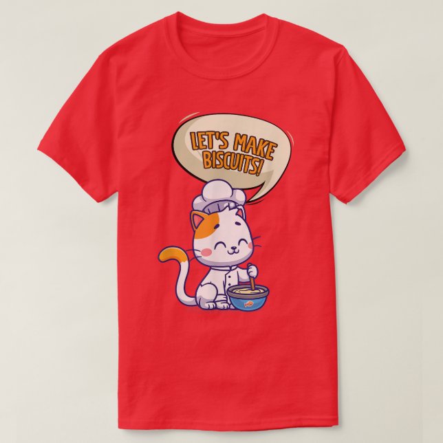 Camiseta Adoro Biscoitos Baking 1960 (Frente do Design)