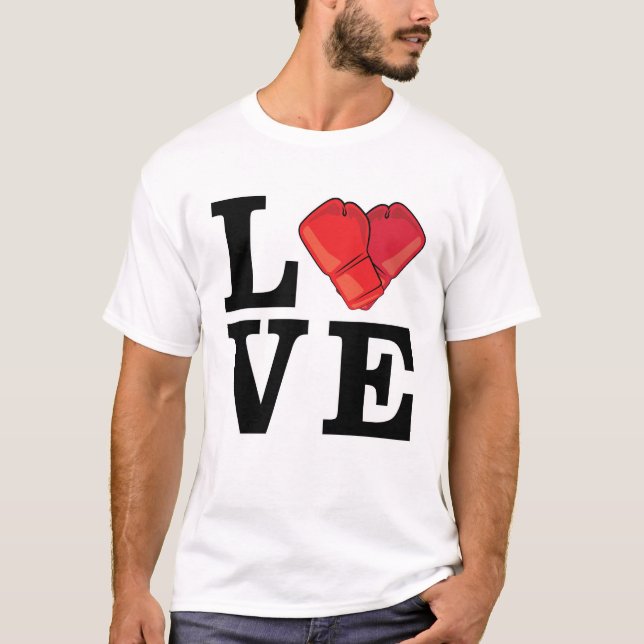 Camiseta Adoro Boxe (Frente)