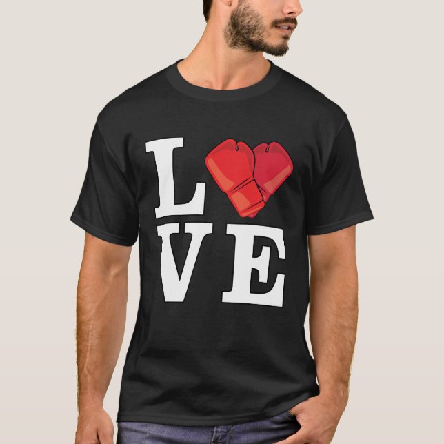 Camiseta Adoro Boxe (Frente)
