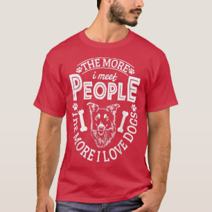 Camiseta Adoro Cachorros, Engraçados Cachorros Adoram Prese