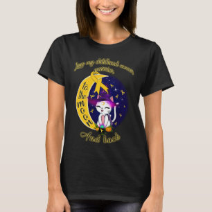 Camiseta Adoro cancer guerreiro da infância à lua e de vo