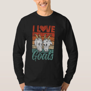 Camiseta Adoro Caprinos Proprietários De Pet Animal Goat