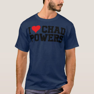 Camiseta Adoro Chade Powers Black Text