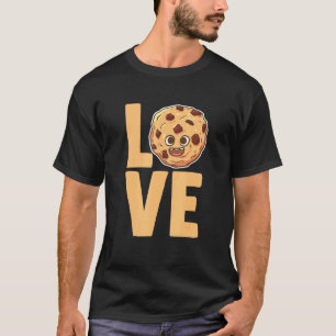 Camiseta Adoro Chocolate Chip Cookie Foodie Pun