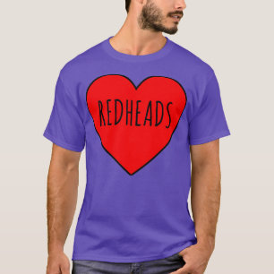 Camiseta Adoro Coração das Ruivas