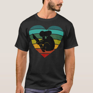 Camiseta Adoro Coração Retroativa Koala Bears