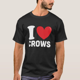 Camiseta Adoro corvos, melhor presente de amante de corvos