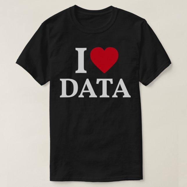 Camiseta Adoro Dados 5 (Frente do Design)