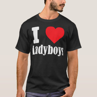 Camiseta Adoro Damyboys engraçados com cardíaca Sembale T S