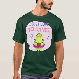 Camiseta Adoro Dançar Balé Avocado
