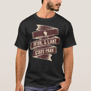 Camiseta Adoro Devils Lake State Park Wisconsin WI A Caminh