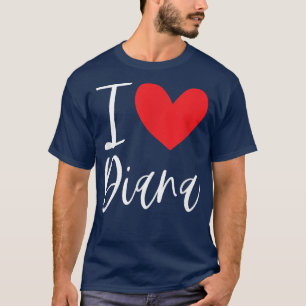 Camiseta Adoro Diana Nome Mulher Personalizada BFF Frie