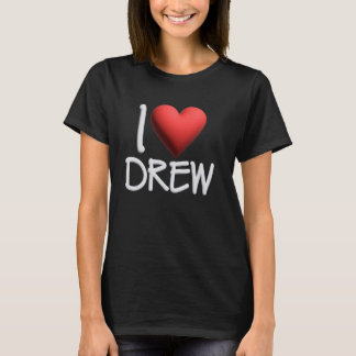 Camiseta Adoro Drew Name Personalizado Men Cara BFF Amigo H
