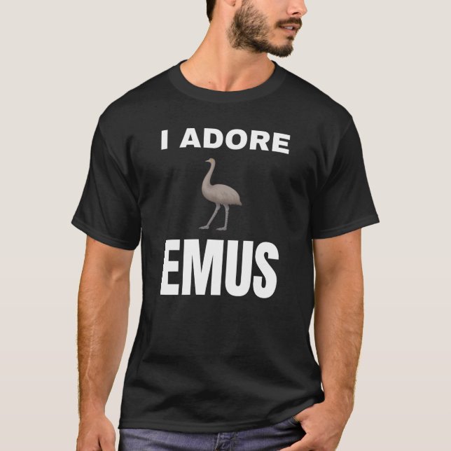 Camiseta Adoro Emus (Frente)