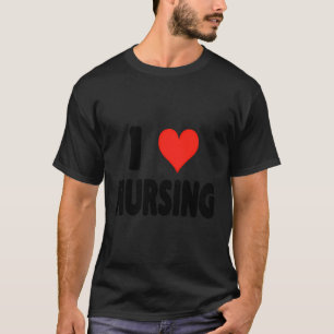 Camiseta Adoro Enfermagem - Enfermeiro Coração Bonito Er Lp