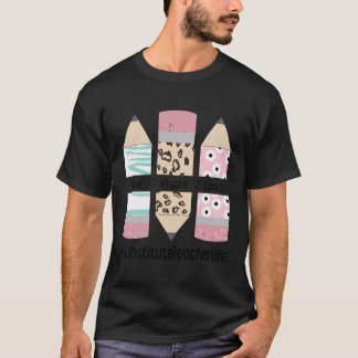 Camiseta Adoro Ensino Inspire Substituto Professor Substitu