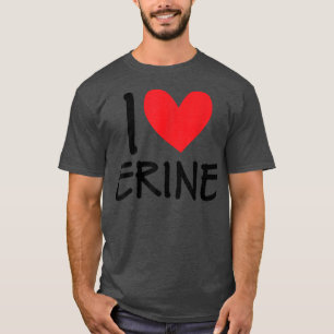 Camiseta Adoro Ernie Name Personalizado Men Cara Amigo BFF