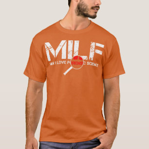Camiseta Adoro Estudante de Ciência Forense Forense