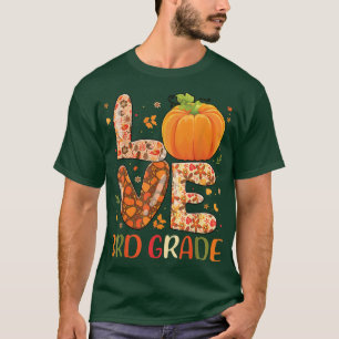 Camiseta Adoro Estudo de Professores do Forno de outono Fel