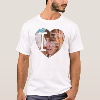 Camiseta Adoro Fotos Personalizadas -