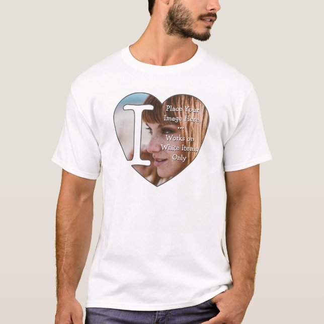 Camiseta Adoro Fotos Personalizadas - (Frente)