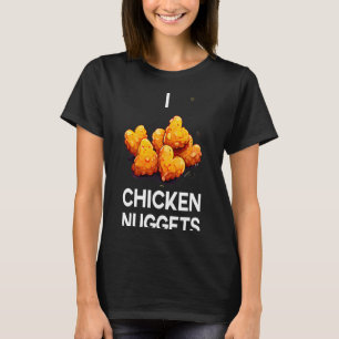 Camiseta Adoro Galinhas Nuggets