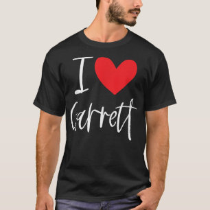 Camiseta Adoro Garrett Name Personalised Boy Man BFF Frien