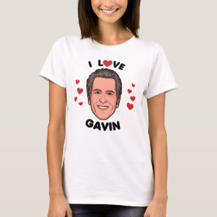 Camiseta Adoro Gavin Newsom