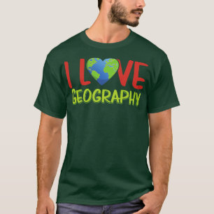 Camiseta Adoro Geo Estudante Geográfico da Geografia