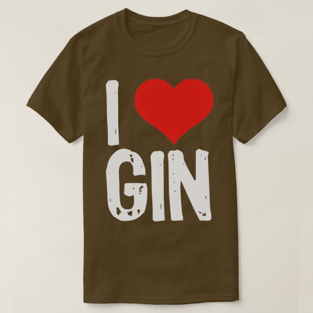 Camiseta Adoro Gin 2 (Frente do Design)