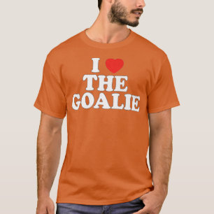 Camiseta Adoro Goalie Heart Soccer Hockey Goalie