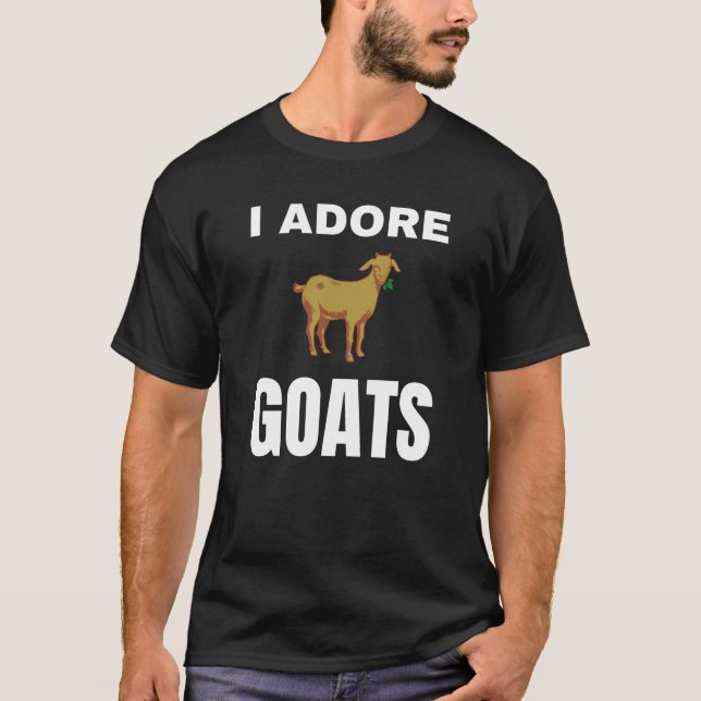 Camiseta Adoro Goats (Frente)