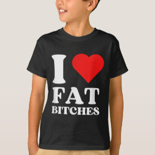 Camiseta Adoro Gordura E Coração Gorda E Coração Vermelho Y