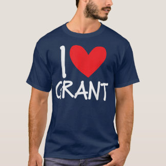 Camiseta Adoro Grant Name Personalizado Men Cara Amigo BFF