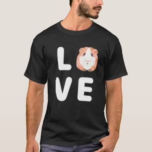 Camiseta Adoro Hamsters Pet Crianças Bonitas Hammy Guiné