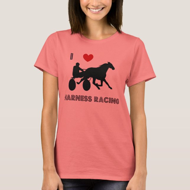 Camiseta Adoro Harness Racing (Frente)