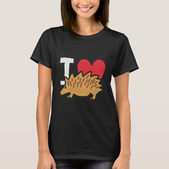 Camiseta Adoro Hedgehogs (Frente)