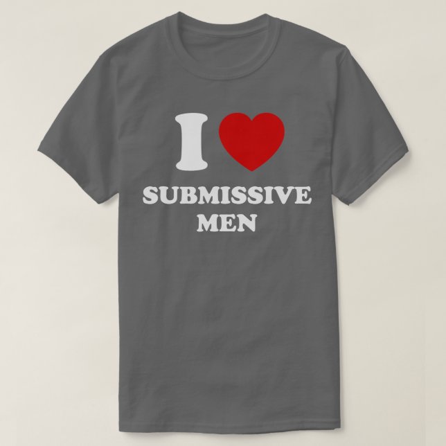 Camiseta Adoro Homens Submetidos (Frente do Design)