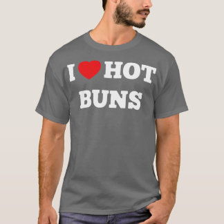 Camiseta Adoro Hot Buns Funny Bakery