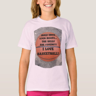 Camiseta Adoro Humor De Basquete