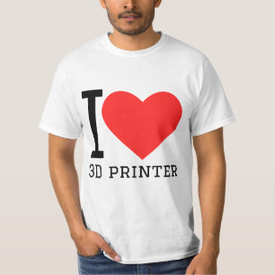 Camiseta Adoro impressora 3D