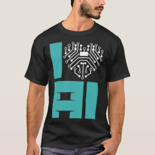 Camiseta Adoro Inteligência Artificial Inteligência Artific