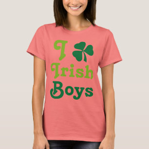 Camiseta Adoro Irish Boys Shamrock Green Tee