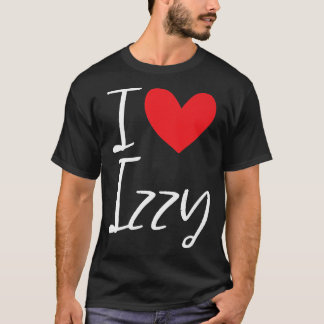 Camiseta Adoro Izzy Name Personalised Girl Woman BFF Frien
