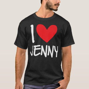 Camiseta Adoro Jenny Name Personalised Girl Woman BFF Frie