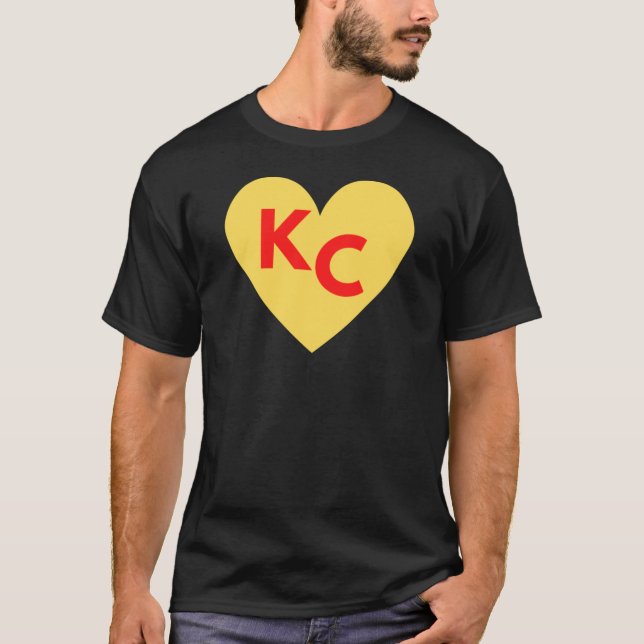 Camiseta Adoro Kansas City Heart KC (Frente)