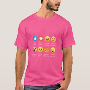 Camiseta Adoro Karate Emoji Emoticon Martial Arts Graphic
