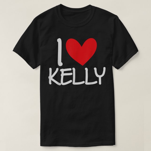 Camiseta Adoro Kelly Name Personalised Men Cara Amigo BFF (Frente do Design)